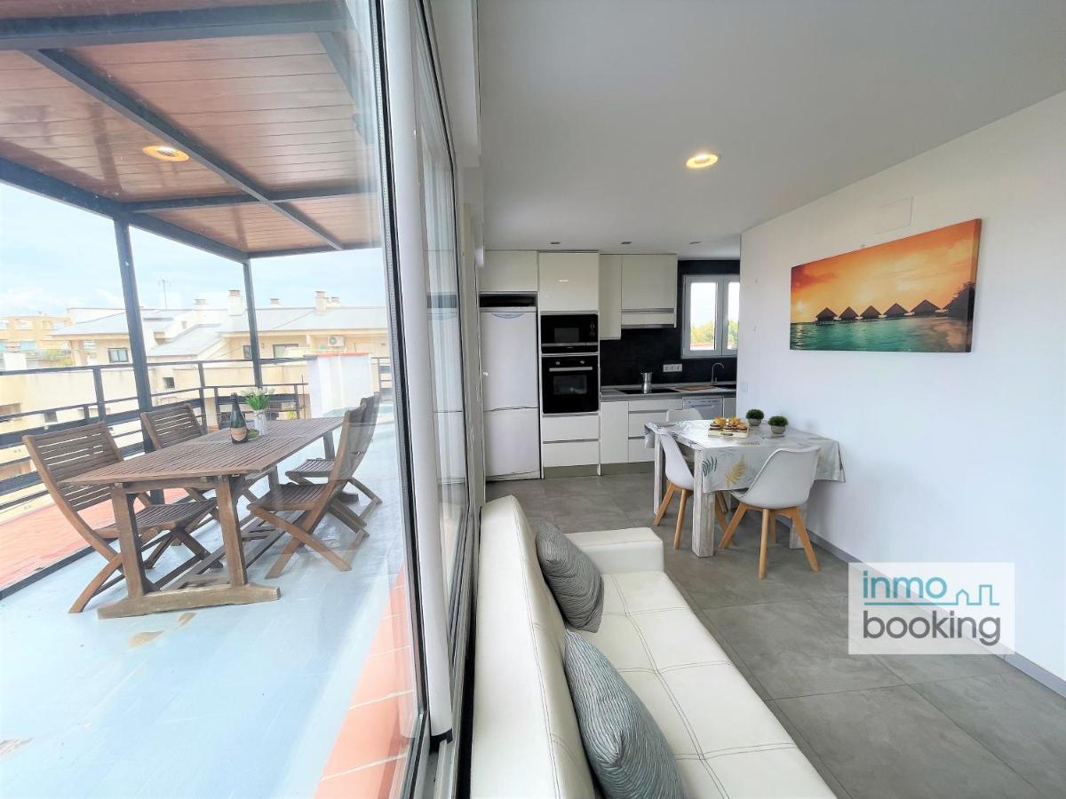 Apartamento Family Carolina Salou, Climatizado Y Con Barbacoa Exterior foto